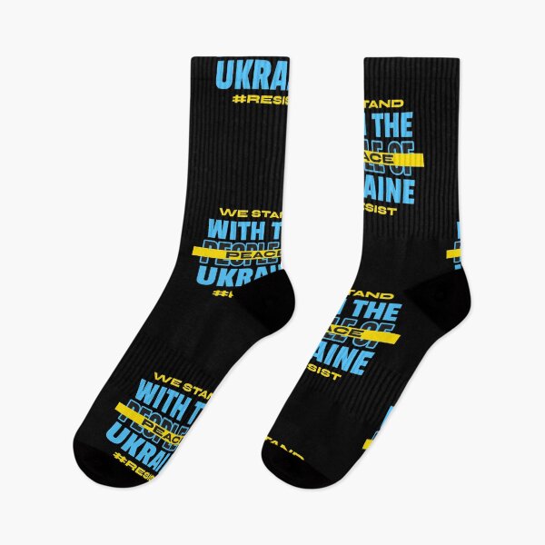 Item preview, We Stand With The People Of Ukraine - Peace - Resist designed and sold by designbuck.