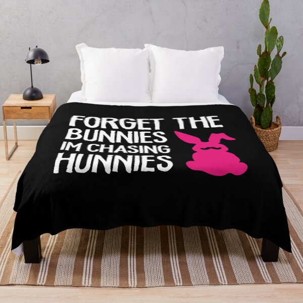 Item preview, Funny Easter Shirt Forget The Bunnies I'm Chasing Hunnies designed and sold by TheMattDesigns.
