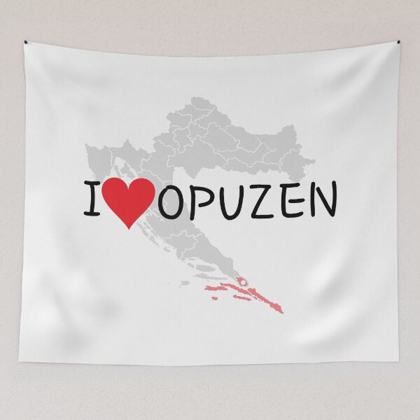 Item preview, "I Love Opuzen" designed and sold by MC Art Studio.