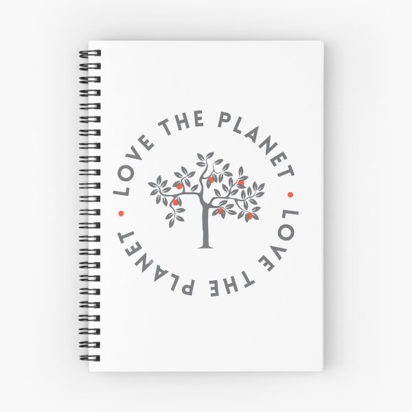 Item preview, Love The Planet gray tree designed and sold by EsraaBaniOdeh.
