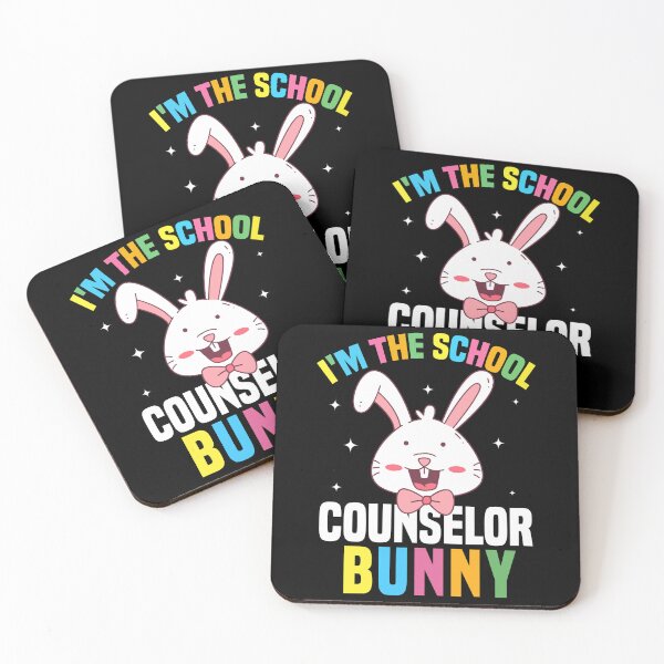 Item preview, I'm The School Counselor Bunny Happy Easter School Counselor designed and sold by zackup.