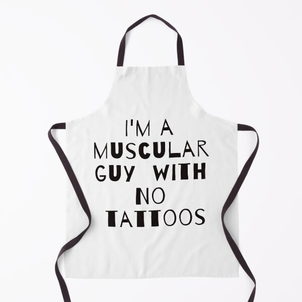 Item preview, I'm a muscular guy with no tattoos designed and sold by VIT0P.