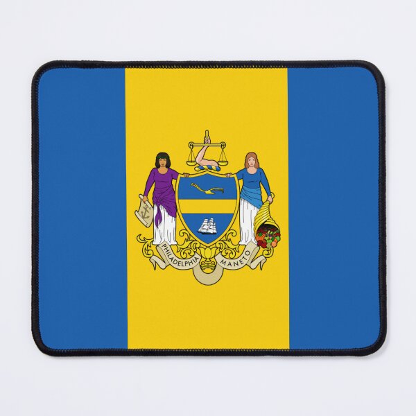 Item preview, Philadelphia Pennsylvania City Flag designed and sold by FiveRedBats.