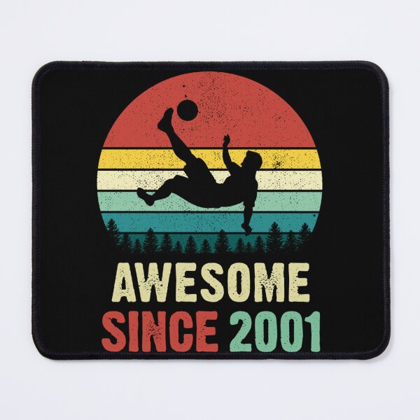 Item preview, 20th Birthday Soccer Lovers Awesome Since 2001 Classic T-Shirt designed and sold by rosebell76.