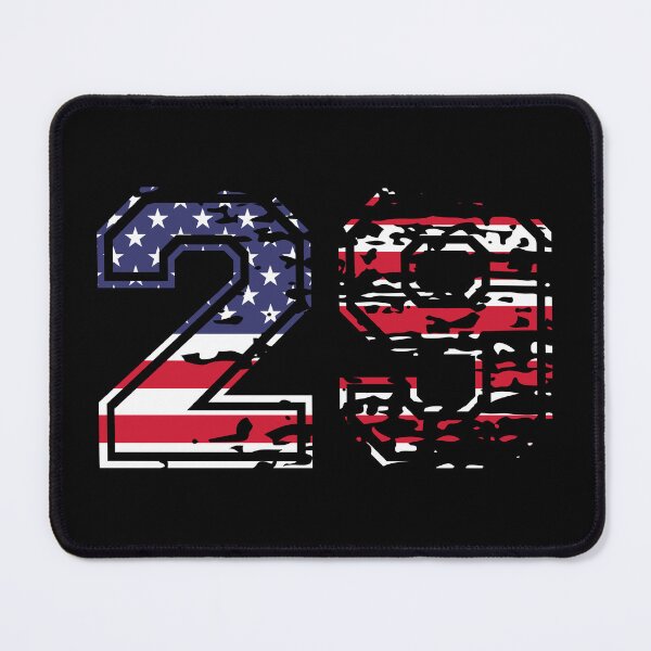Item preview, 29 american football number USA twenty-nine designed and sold by Proud Pro Gifts.