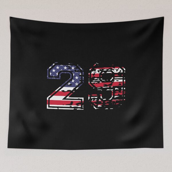 Item preview, 29 american football number USA twenty-nine designed and sold by Proud Pro Gifts.