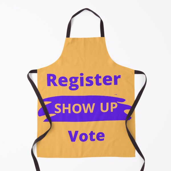 Item preview, Register Show Up Vote Blue Letters designed and sold by tark6.