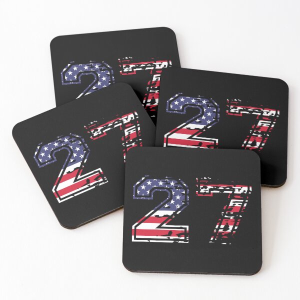 Item preview, 27 american football number USA twenty seven designed and sold by Proud Pro Gifts.