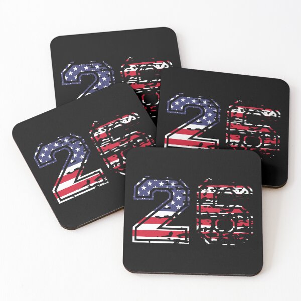 Item preview, 26 american football number USA twenty six designed and sold by Proud Pro Gifts.