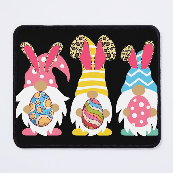 Item preview, Leopard Easter Bunny Gnomes Trio Cute Easter Gnomes be hoppy Gift designed and sold by xteamdesign.