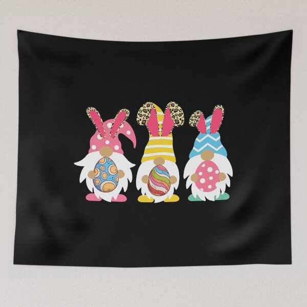 Item preview, Leopard Easter Bunny Gnomes Trio Cute Easter Gnomes be hoppy Gift designed and sold by xteamdesign.
