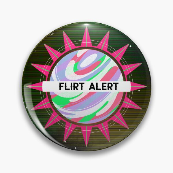 Item preview, Flirt Alert Singles Life Sticker  designed and sold by bestfunonline.