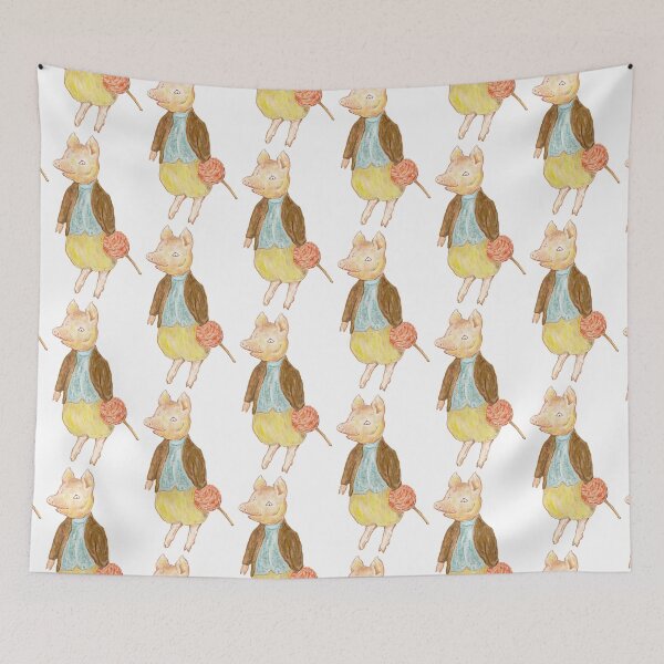 Item preview, Pigling Bland - Beatrix Potter's Characters designed and sold by brushandframes.