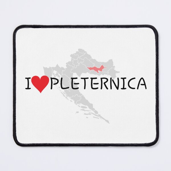 Item preview, "I Love Pleternica" designed and sold by MC Art Studio.