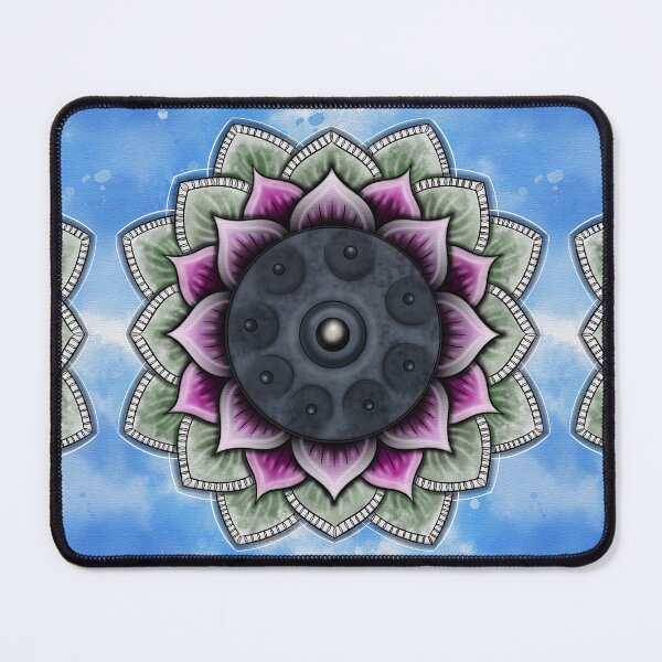 Item preview, Handpan design lotus flower designed and sold by Milamara.