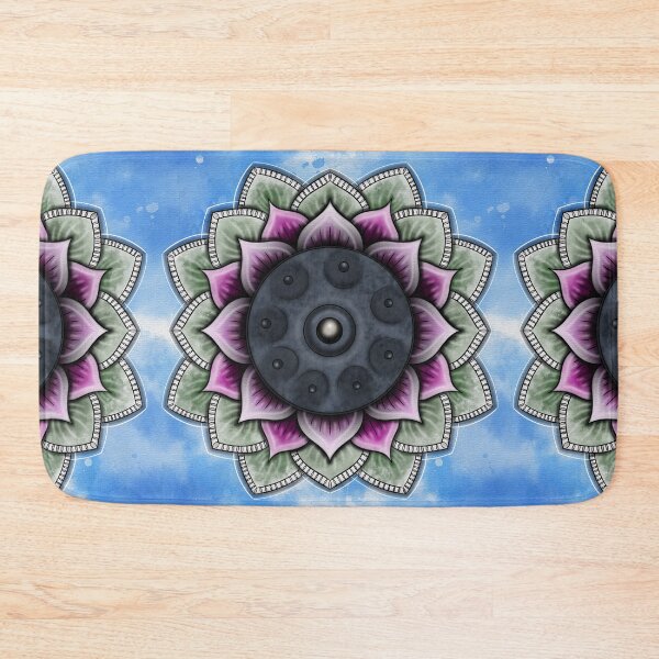 Item preview, Handpan design lotus flower designed and sold by Milamara.