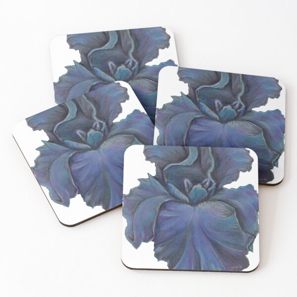 Item preview, Bearded Blue Iris designed and sold by LilShopofArtsy.