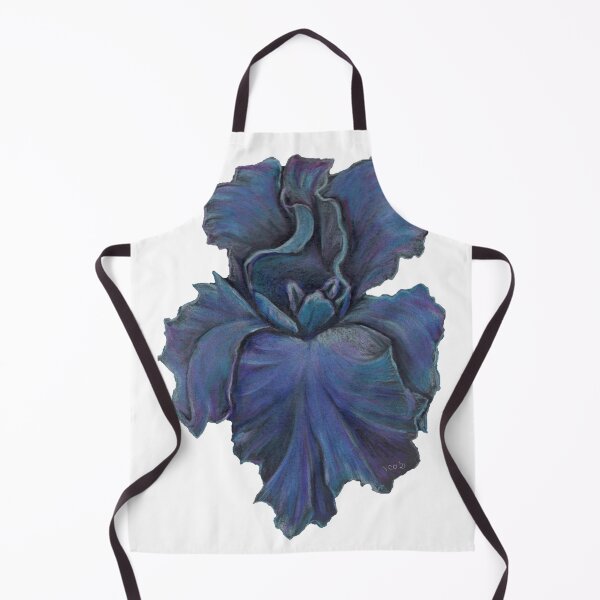 Aperçu de l'œuvre Iris bleu barbu créée et vendue par LilShopofArtsy.