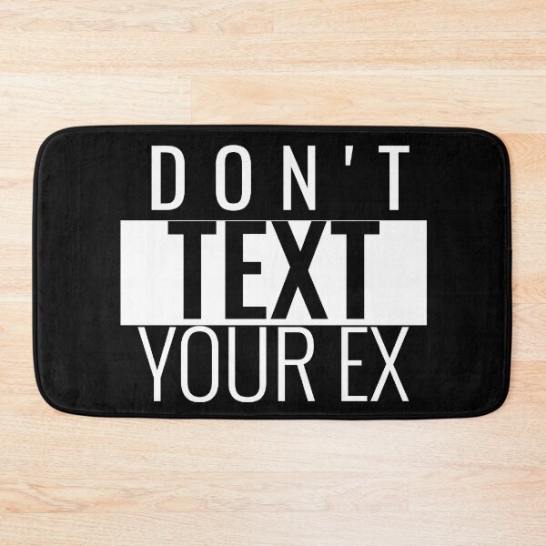 Item preview, Don't Text Your Ex Sticker  designed and sold by bestfunonline.