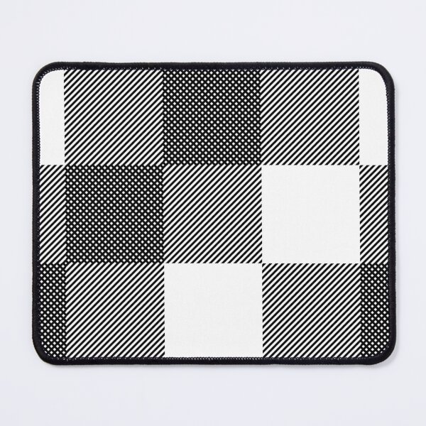 Item preview, Simple Plaid (Black and White) Alternate Pattern designed and sold by rgbguy.