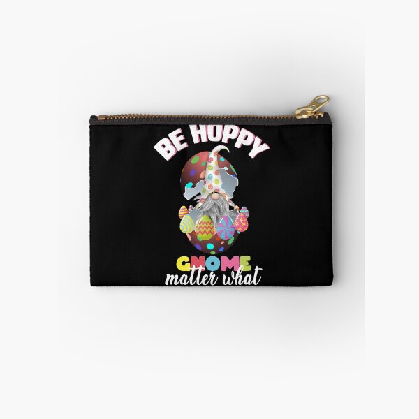Item preview, be hoppy gnome matter what, easter gnome, easter eggs, happy easter gnome designed and sold by simolamiris.