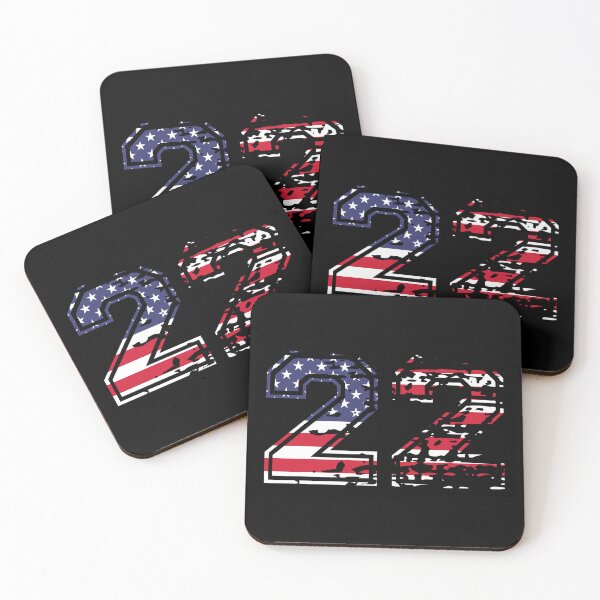 Item preview, 22 american football number USA twenty two designed and sold by Proud Pro Gifts.