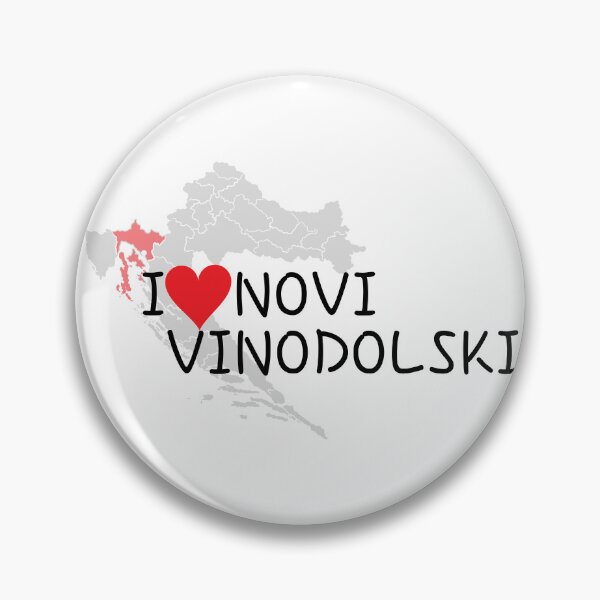 Item preview, "I Love Novi Vinodolski" designed and sold by MC Art Studio.
