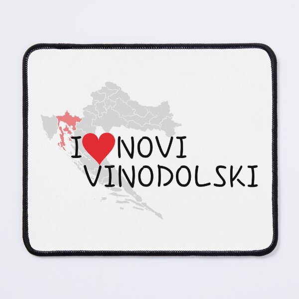 Item preview, "I Love Novi Vinodolski" designed and sold by MC Art Studio.