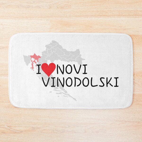 Item preview, "I Love Novi Vinodolski" designed and sold by MC Art Studio.