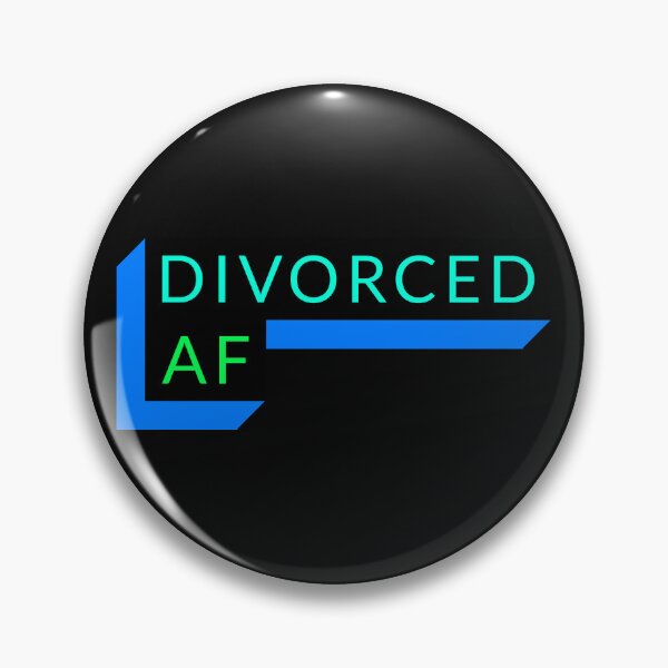 Item preview, Divorced AF Stickerr  designed and sold by bestfunonline.