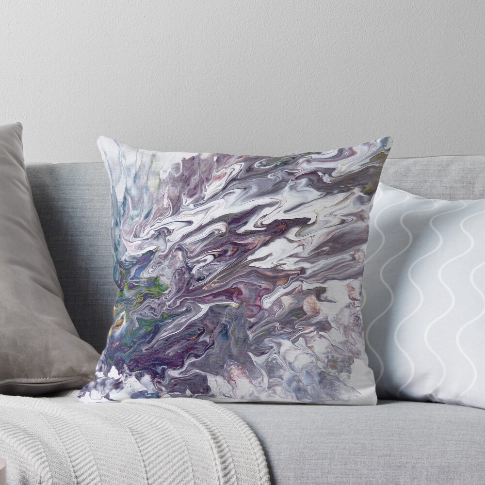 Item preview, Throw Pillow designed and sold by owiend.