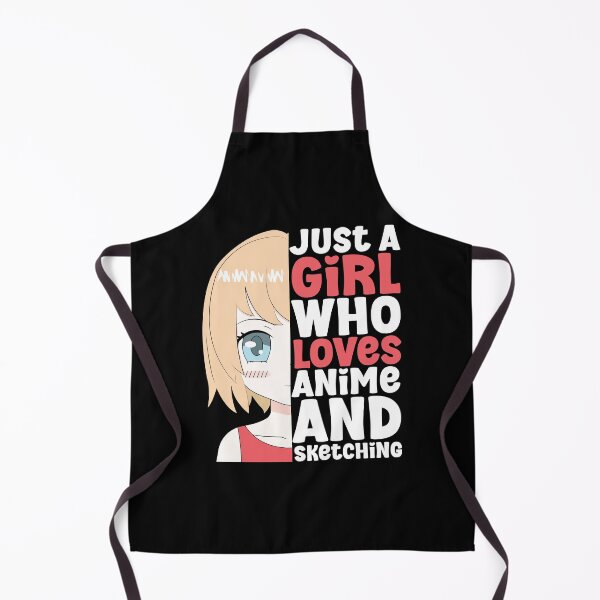 Item preview, Just a Girl Who Loves Anime and Sketching, Anime And Sketching, designed and sold by MamineShop.
