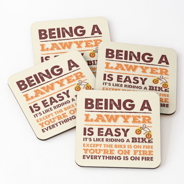 Item preview, Being A Lawyer Is Easy - Funny Lawyer Quote Gift Idea For Men and Womens designed and sold by Mmmm3344.