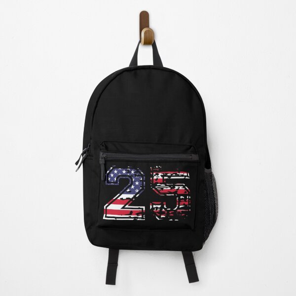 Item preview, 25 american football number USA twenty-five designed and sold by Proud Pro Gifts.