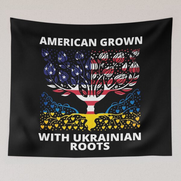 Item preview, Half Ukrainian Half American | Proud American Grown  | Half Polish Half American | American Grown designed and sold by GaliaTati.
