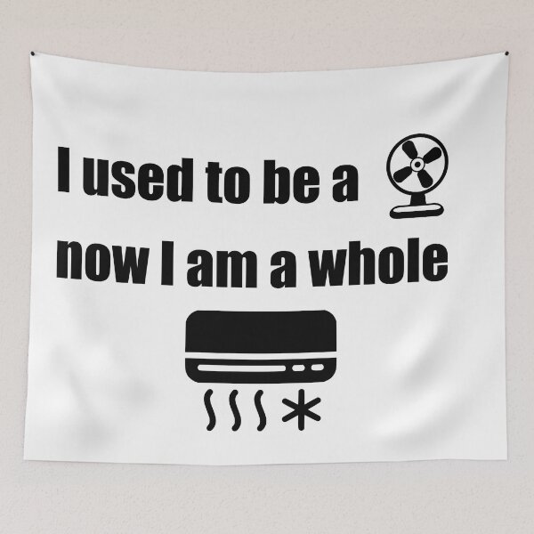Item preview, I used to be a fan, now I am a whole air conditioner designed and sold by Papa Hecker.