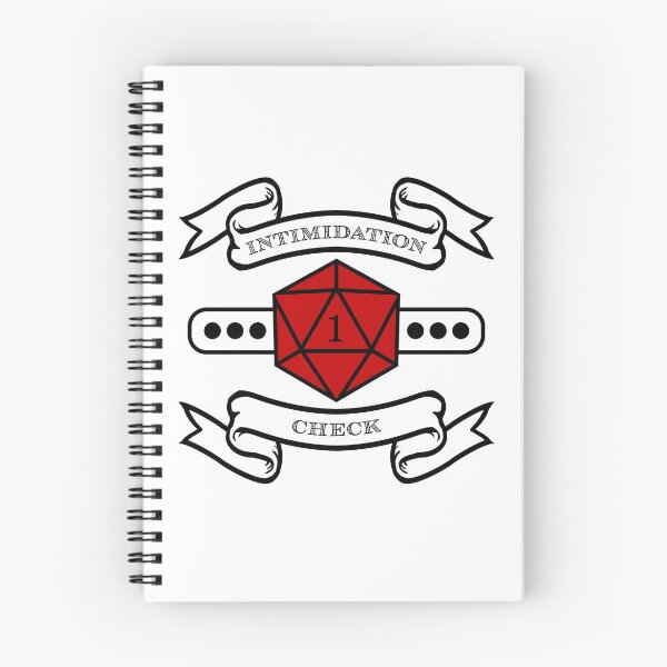 Item preview, Intimidation Check - 1 - Black/Red designed and sold by Daggerton.
