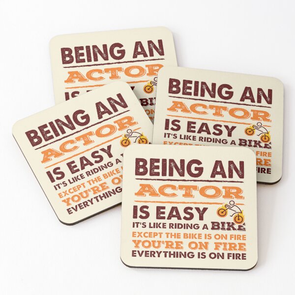 Item preview, Being An Actor Is Easy - Funny Actor Quote Gift Idea For Men and Womens designed and sold by Mmmm3344.
