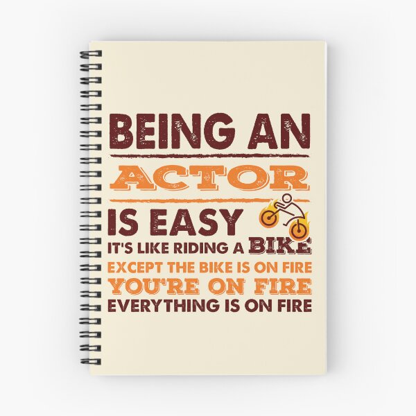 Item preview, Being An Actor Is Easy - Funny Actor Quote Gift Idea For Men and Womens designed and sold by Mmmm3344.