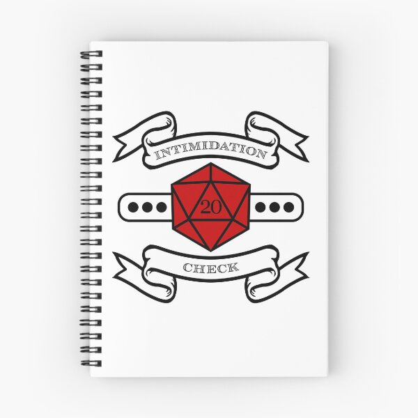 Item preview, Intimidation Check - 20 - Black/Red designed and sold by Daggerton.