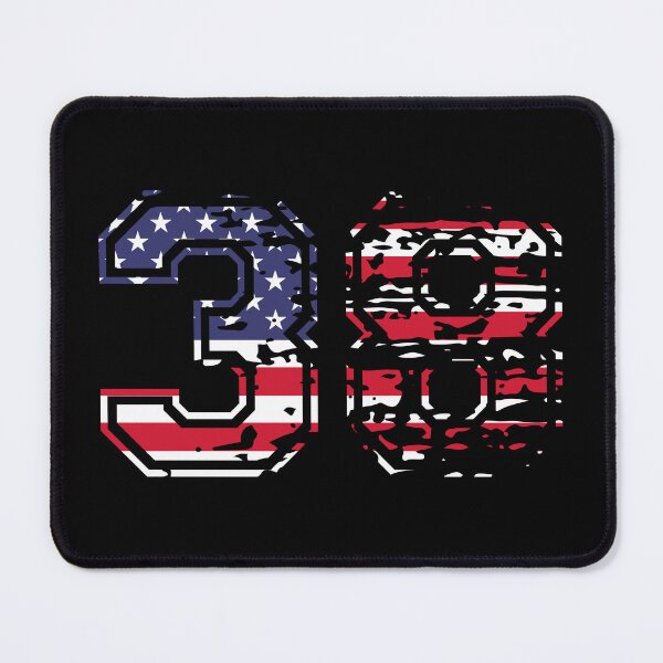 Item preview, 38 American footballer USA thirty-eight designed and sold by Proud Pro Gifts.