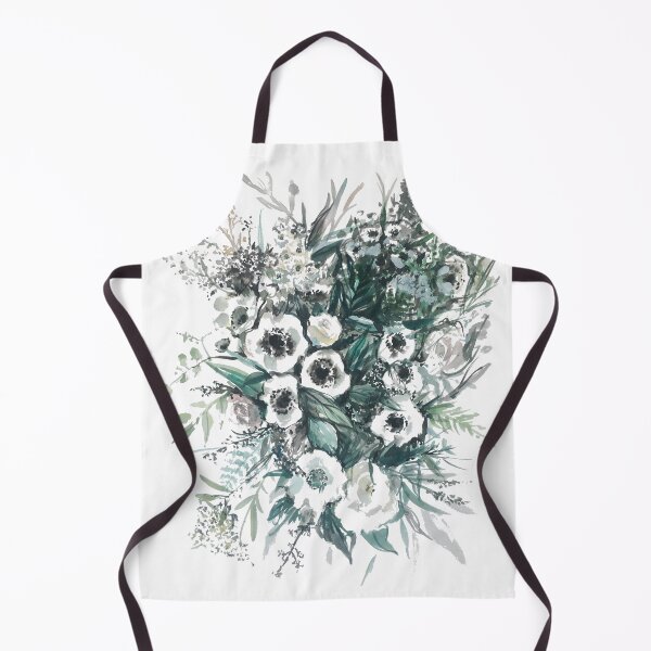 Item preview, Anemones watercolor on white designed and sold by Katarina Roccella.