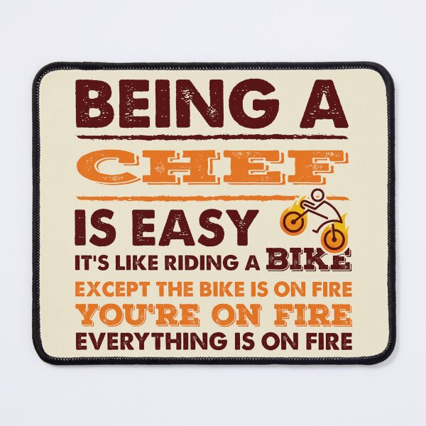 Item preview, Being A Chef Is Easy - Funny Chef Quote Gift Idea For Men and Womens designed and sold by Mmmm3344.