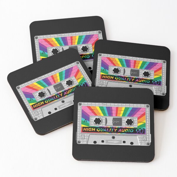Item preview, Gilbert Baker Pride Flag Tape Cassette designed and sold by Juno Juniper.