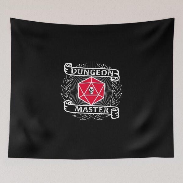 Item preview, Dungeon Master - Small Skull - Black/Red/White designed and sold by Daggerton.