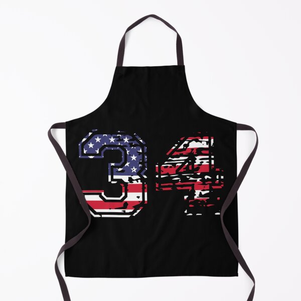 Item preview, 34 american football number USA thirty four designed and sold by Proud Pro Gifts.
