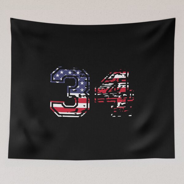 Item preview, 34 american football number USA thirty four designed and sold by Proud Pro Gifts.