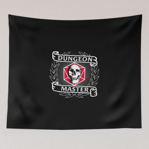 Item preview, Dungeon Master - Big Skull - Black/Red/White designed and sold by Daggerton.