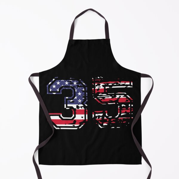 Item preview, 35 american football number USA thirty-five designed and sold by Proud Pro Gifts.