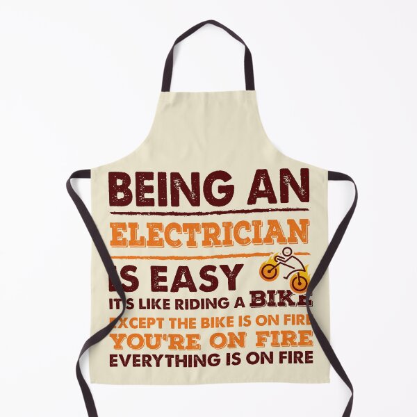 Item preview, Being An Electrician Is Easy - Funny Electrician Quote Gift Idea For Men and Womens designed and sold by Mmmm3344.